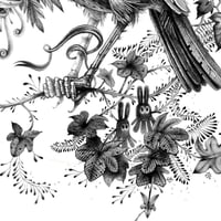 Image 2 of Bird Call - LARGE Print *Deckle Edges