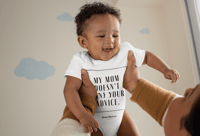 Image 2 of Keep Your Advice Baby Onesie 