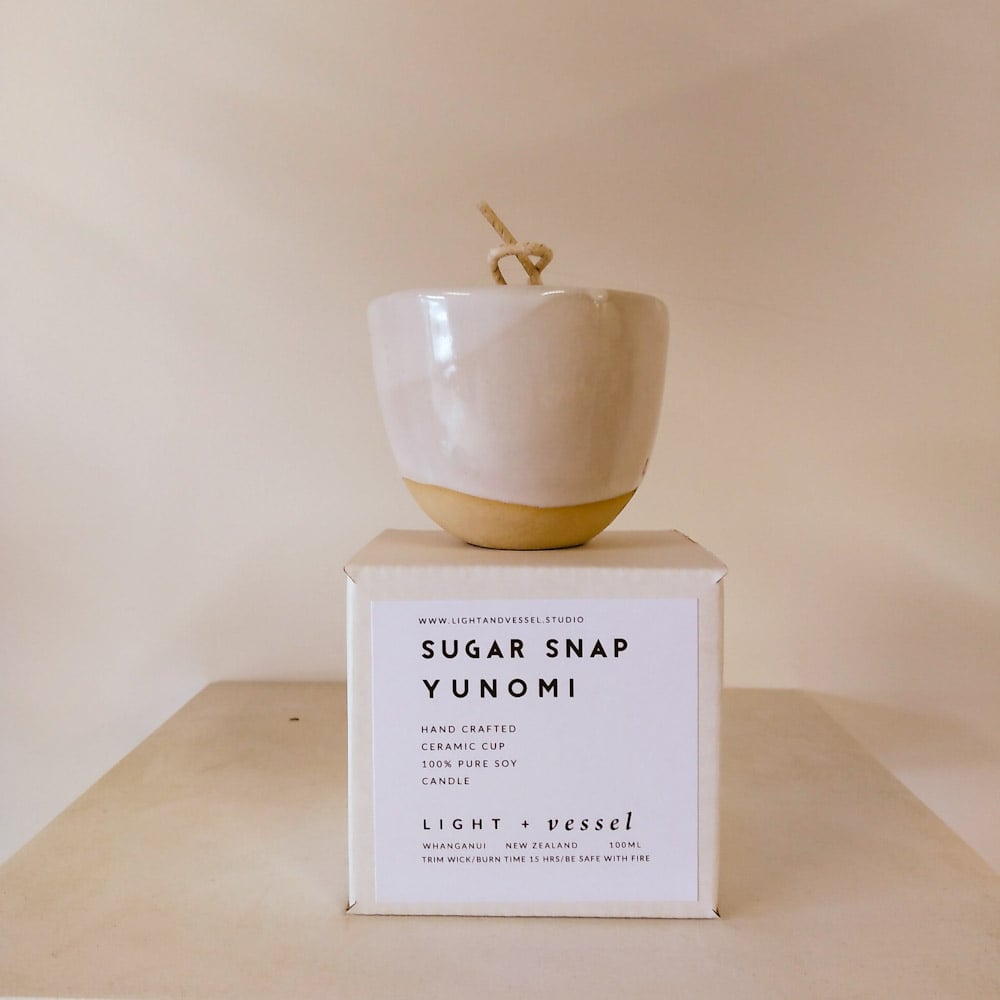 Image of SUGAR SNAP SOY CANDLE