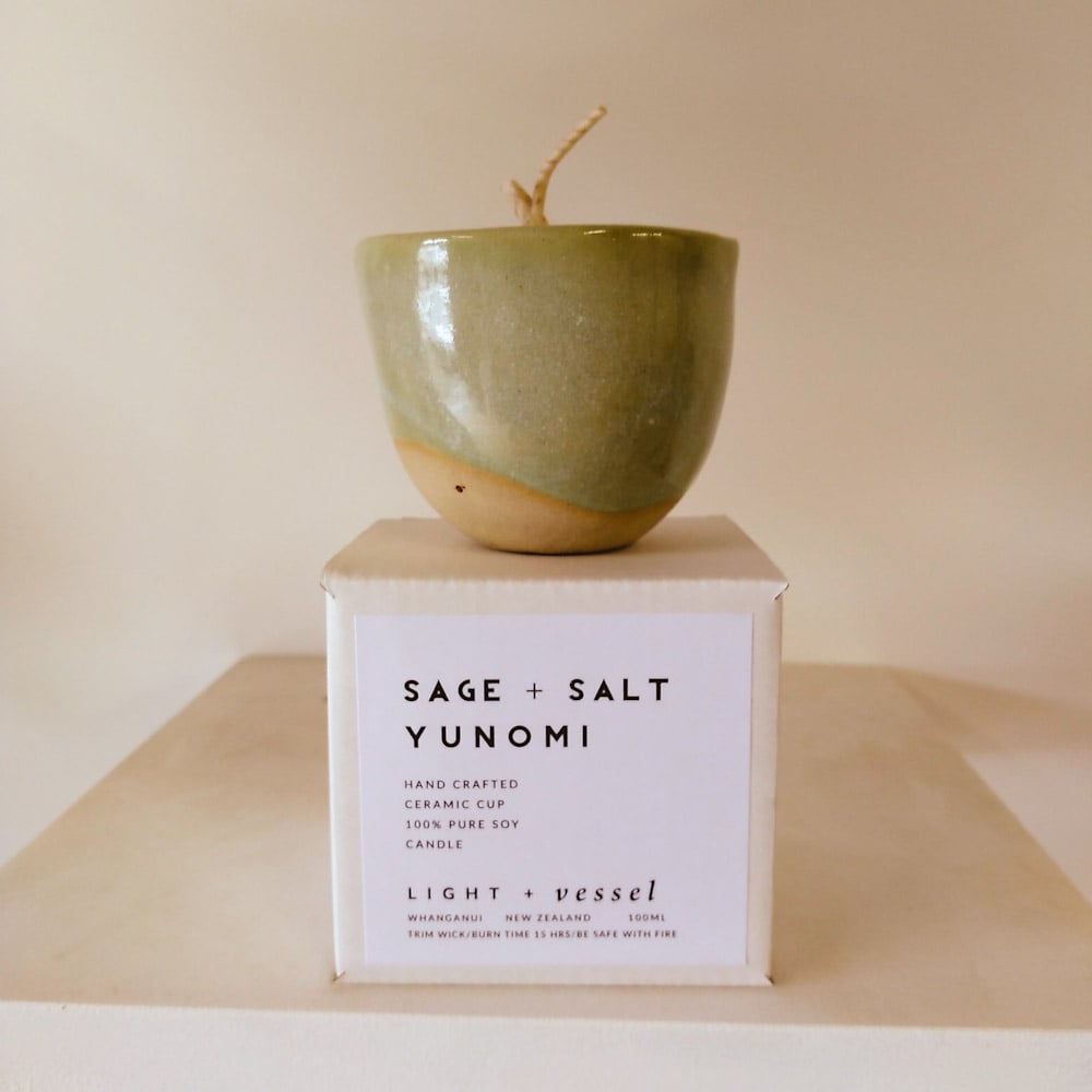Image of SAGE + SALT SOY CANDLE