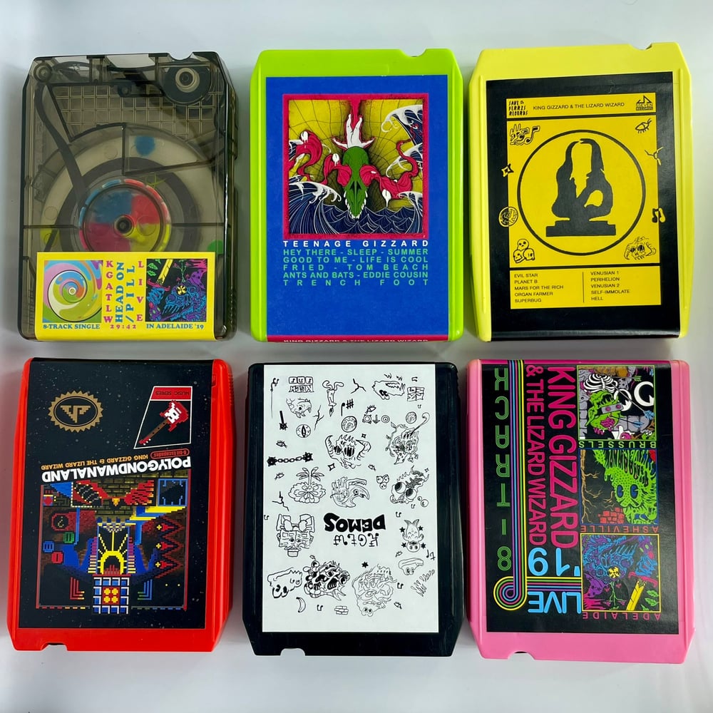 Image of King Gizz - All six 8-track Bundle! 