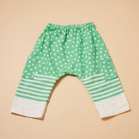 Image 1 of Polka Dot Border Stripe Pant