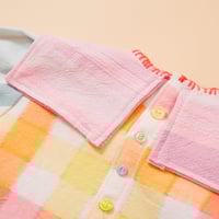 Image 4 of Clown Blouse Lemonade Check