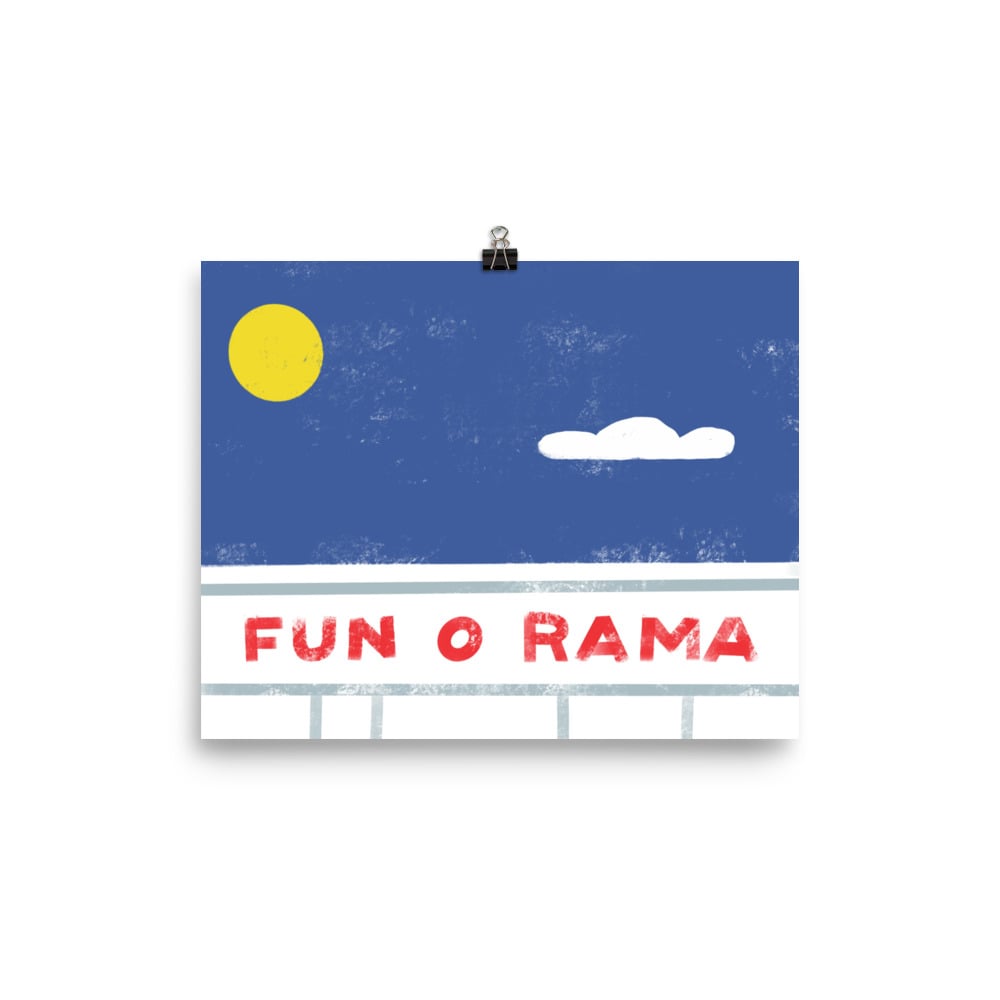 Image of Fun O Rama 10" x 8" Print