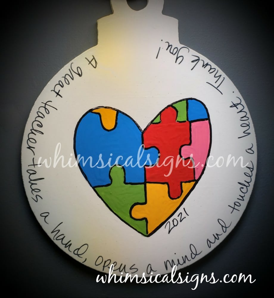 Image of Special Needs, Autism ornament