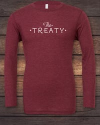 The Treaty Long Sleeve T-Shirt - Cardinal (Unisex)