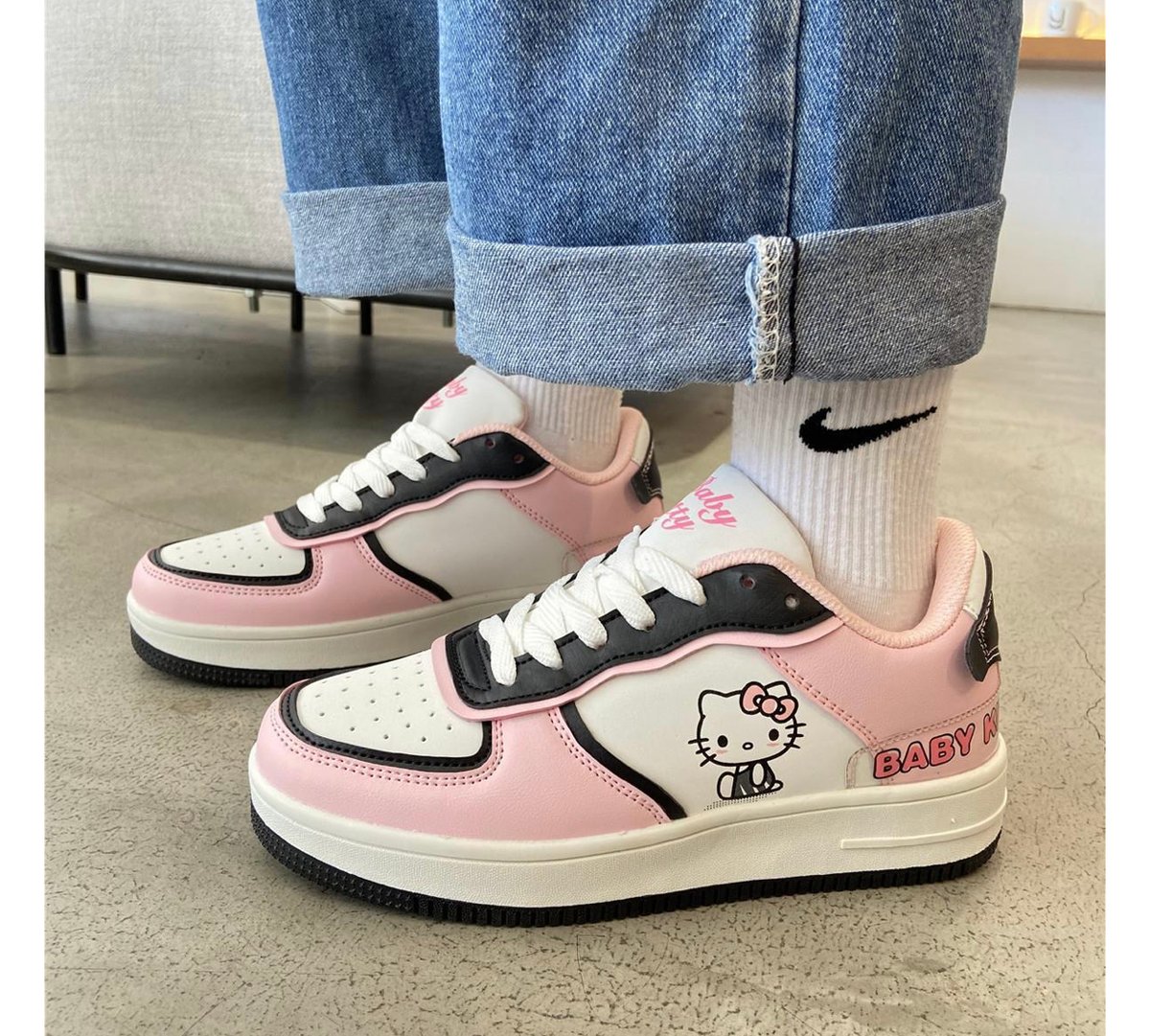 Baby Kitty Air Force 1s | PEACHY WIXX