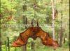 XTRA LARGE Copper Bat - Wind Spinner