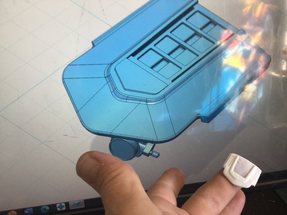 Image of LS9 supercharger - 24/25th scale