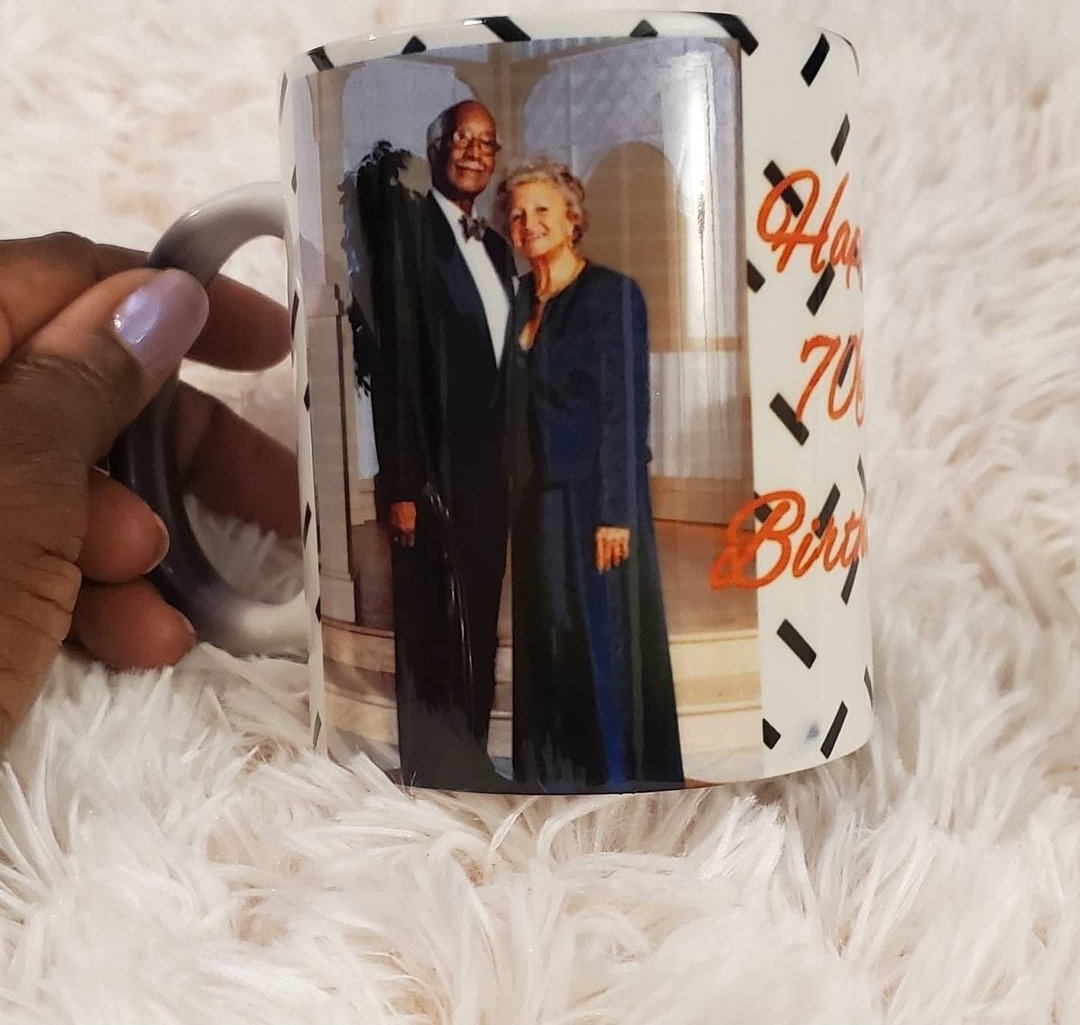 Image of Black  Picture Color changing Mug