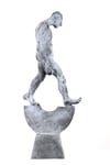 Where do you go?, Bronze and Stainless Steel, 1/11, 17 x 8 x 5 in