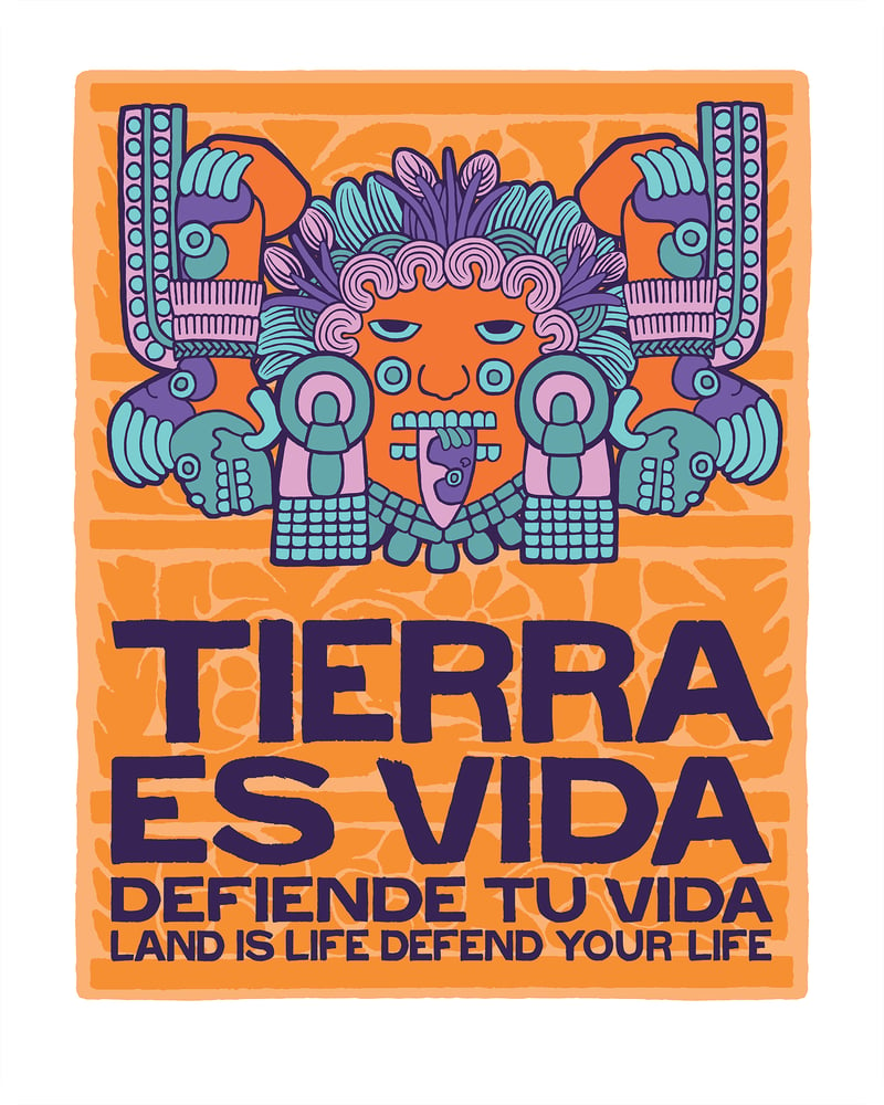 Image of Tlaltecuhtli  - Tierra es Vida (Large print, 2021)