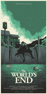 Image 4 of Cornetto Trilogy Sets 12x24" (set of 3) Screenprints