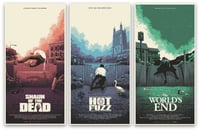 Image 1 of Cornetto Trilogy Sets 12x24" (set of 3) Screenprints