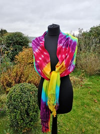 Image 3 of Hand dyed shawl, choice of colours