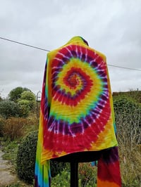 Image 4 of Hand dyed shawl, choice of colours