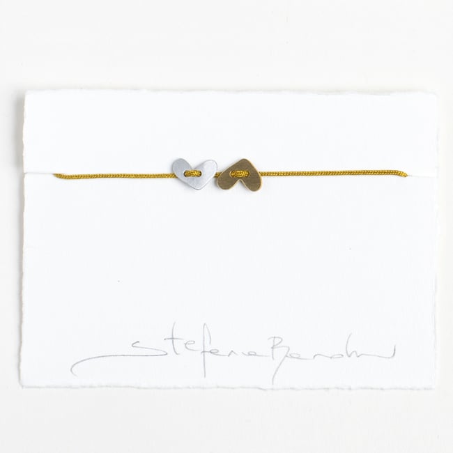 BRACCIALE ARCAICA CUORE DOPPIO