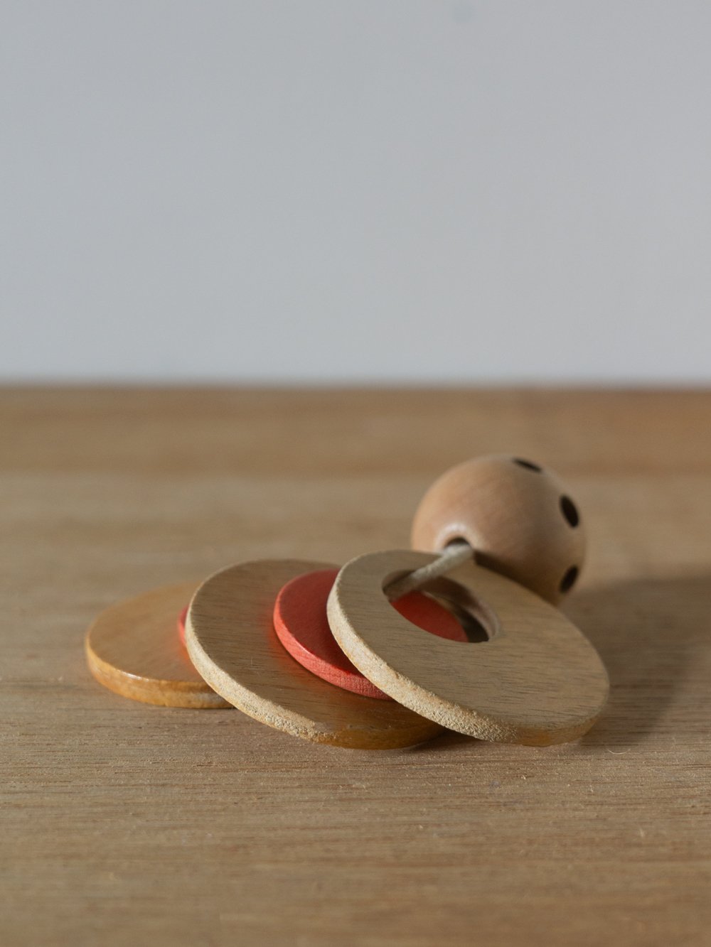 Image of wooden rattle toy