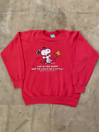 Image 2 of 80s SNOOPY SWEATSHIRT