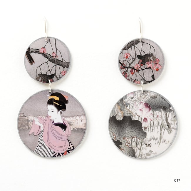 ORECCHINI DOPPIO CERCHIO - SURIMONO