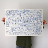 Image 1 of Athens - Limited Edition Screen Print - Blue