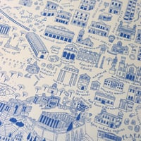 Image 4 of Athens - Limited Edition Screen Print - Blue