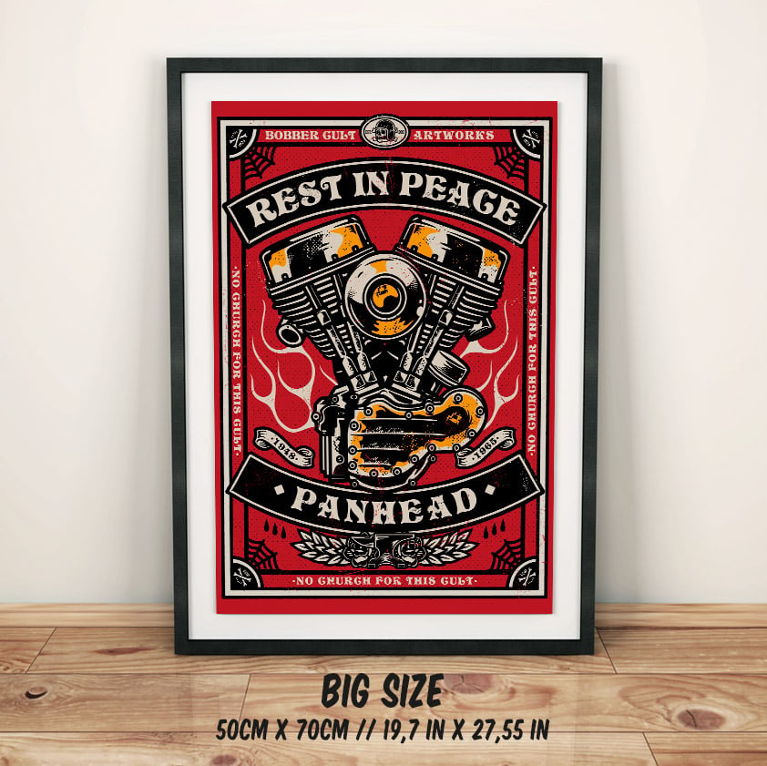 Image of Panhead Poster