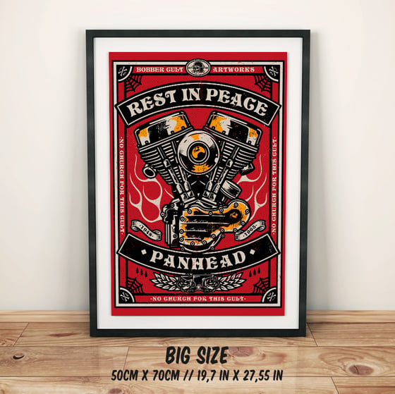 Image of Panhead Poster