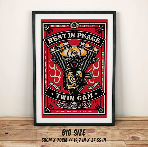 Image of Twin Cam Poster