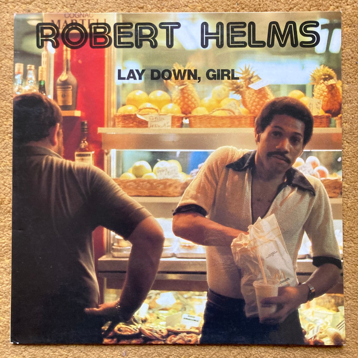 Image of ROBERT HELMS - Lay Down, Girl (FM Productions, 1980)