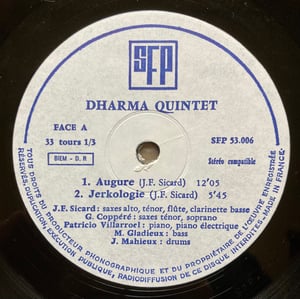 Image of DHARMA QUINTET - Mr Robinson (sfp, 1970)