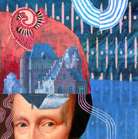 Image 1 of little blue daydream 2 | collage