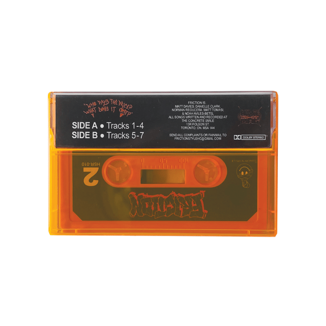 Friction "Conditioned to Chaos" Cassette