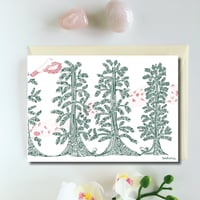 Image 5 of Carte de voeux *Forêt d'hiver*