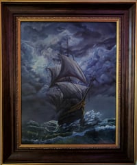 Image 1 of "The Siren's Blunder of Emergence" 11x14 Oil on Panel