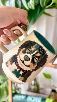 Image 1 of Custom Pet Portrait Mug 