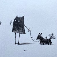 Image 2 of  Enchanté(e) - Print