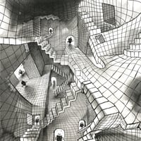 Image 1 of Lost in Escher's World - Print