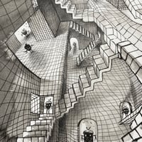 Image 2 of Lost in Escher's World - Print