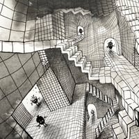 Image 5 of Lost in Escher's World - Print