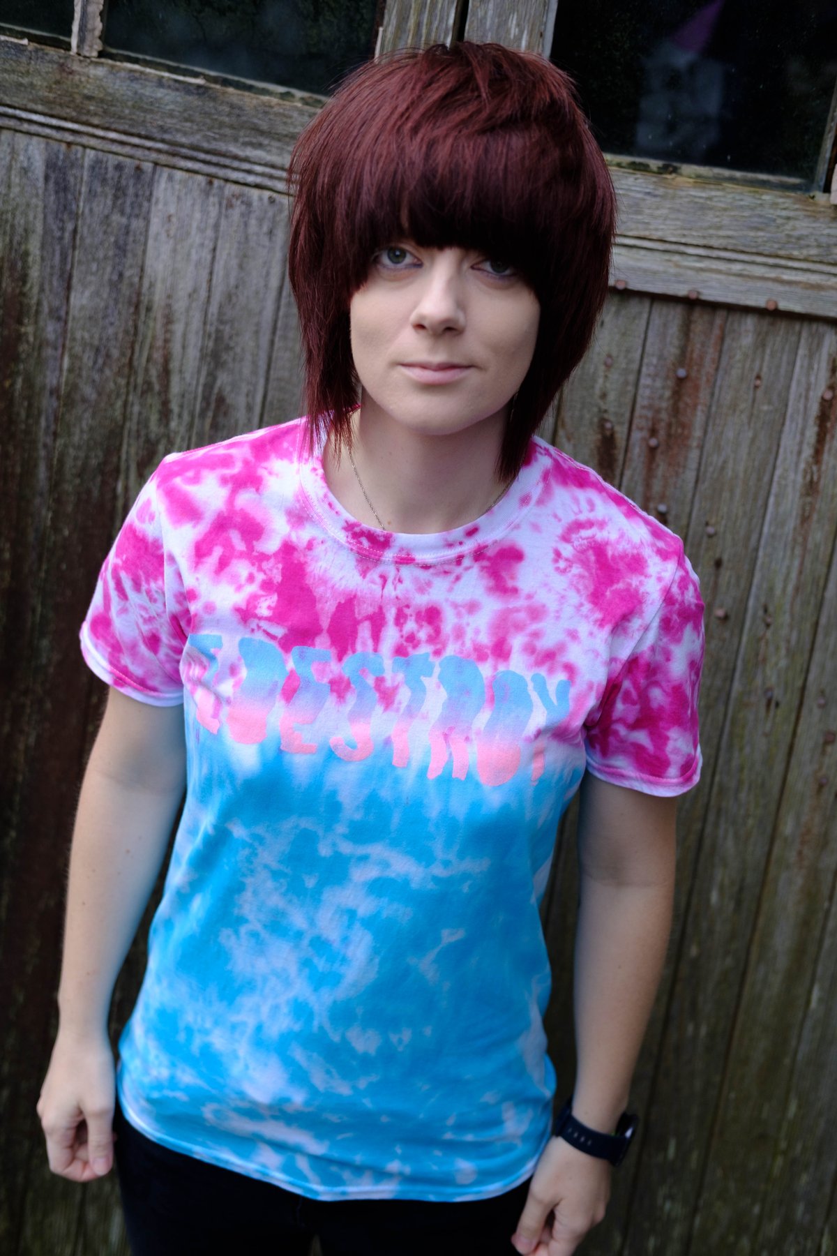 Image of Exclusive Tie Dye Logo tshirt
