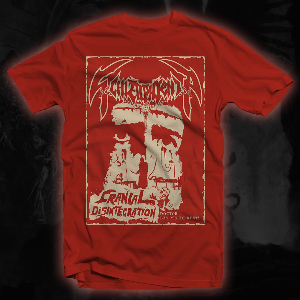 Image of Cranial Disintegration - Red T-shirt