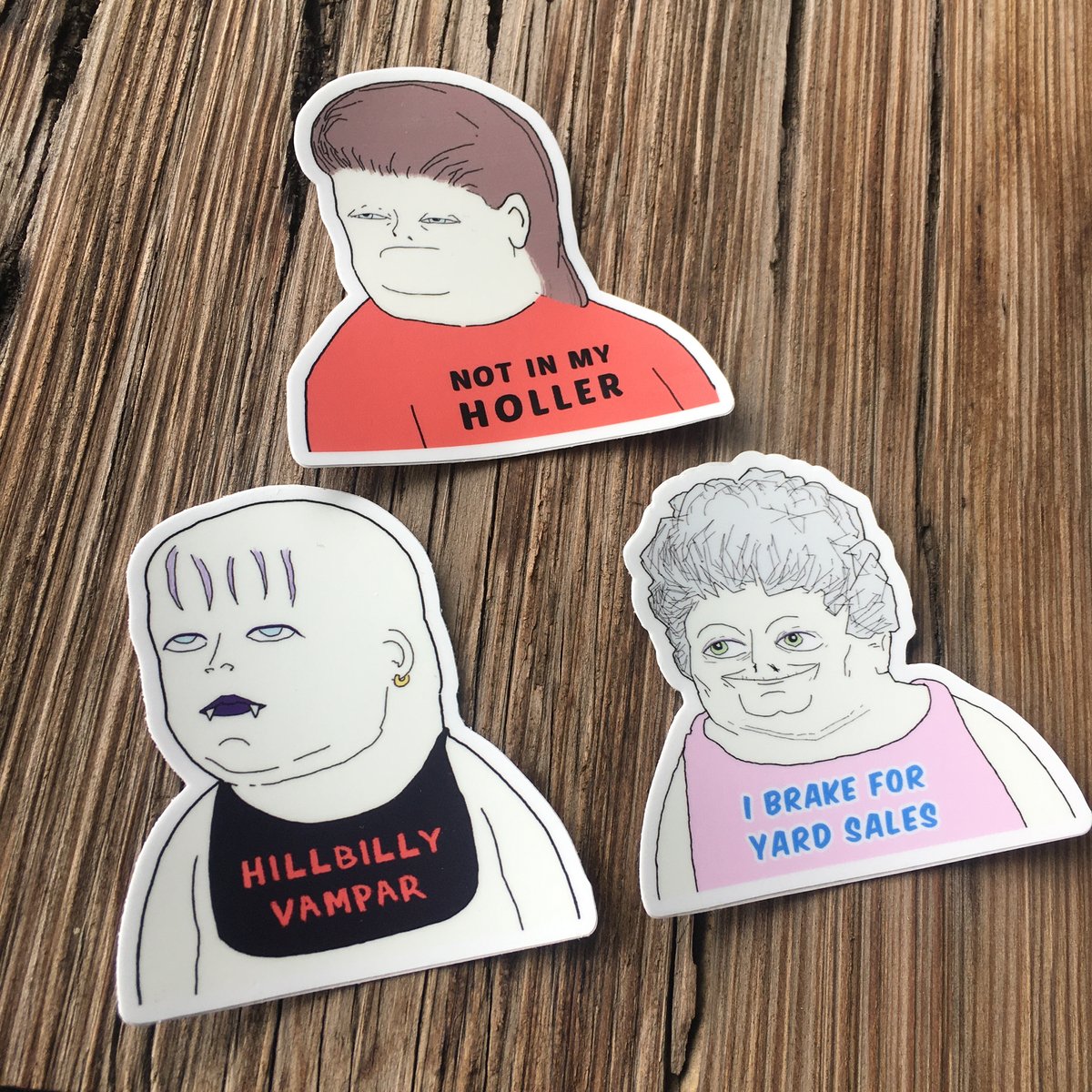 Image of  Bubby Childern Sticker Pack!