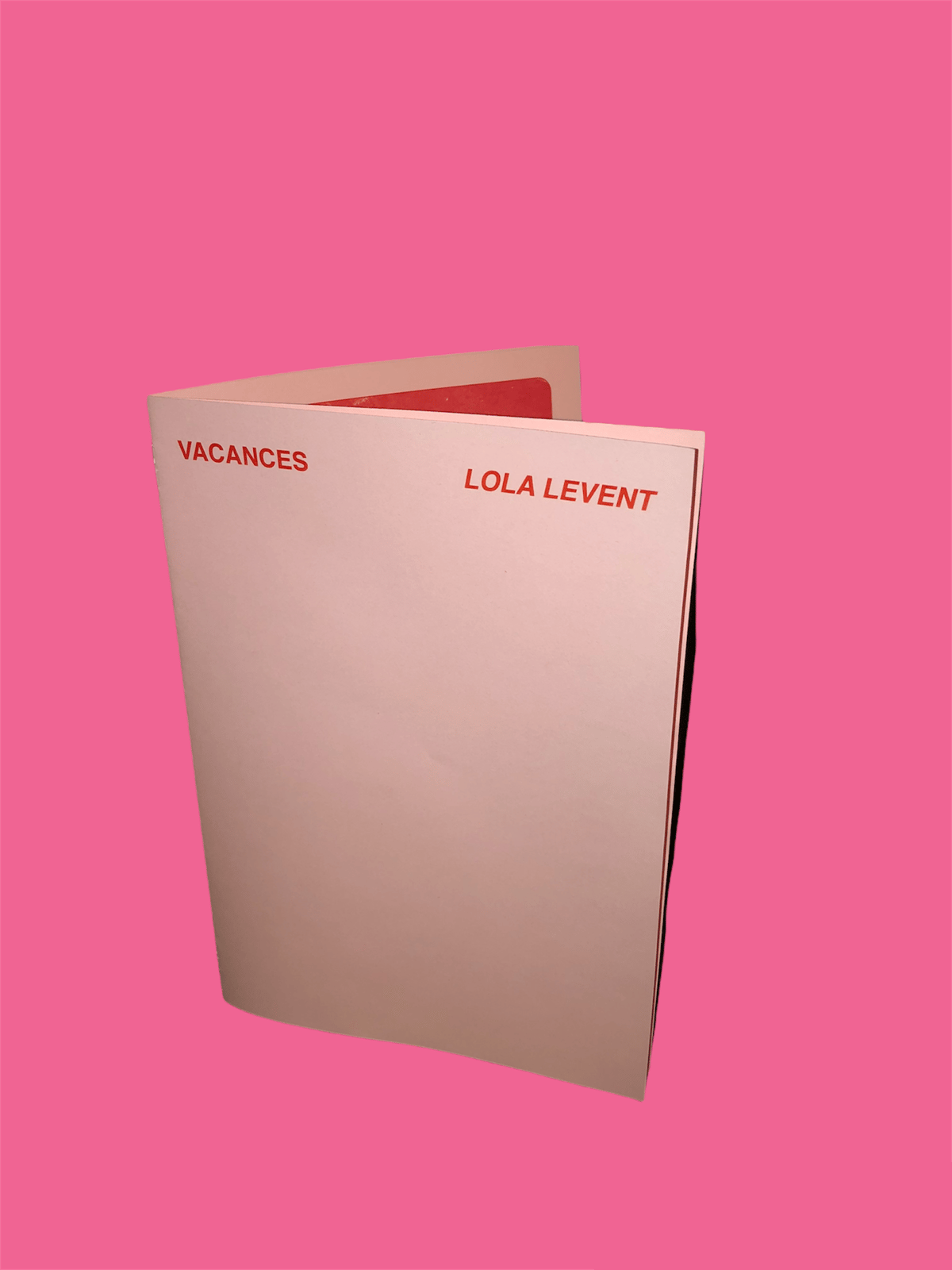 Image of "Vacances" | Lola Levent