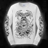 Cranial Disintegration Riddick art - White longsleeve 