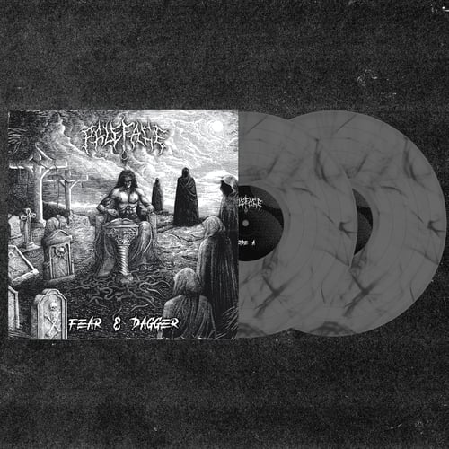 Image of FEAR & DAGGER GREY MARBLED VINYL + A2 POSTER