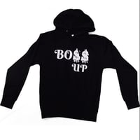 Image 1 of BLACK & WHITE "BOSS UP" HOODIE