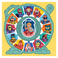 Masters of the Universe Say (See n Say) - Giclee