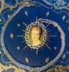Vintage Cameo Chain Necklace