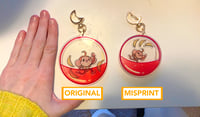Image 2 of ★ MISPRINT SUPER MONKEY BALL CHARMS ★